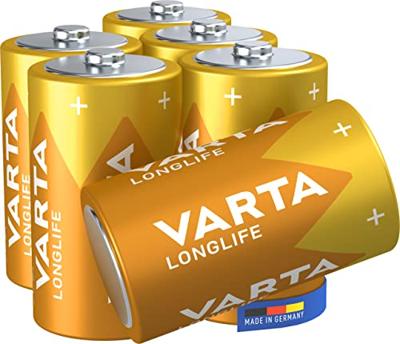 Varta LONGLIFE D Folie 6 D batterij (mono) Alkaline 1.5 V 15800 mAh 6 stuk(s)