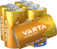 Varta LONGLIFE D Folie 6 D batterij (mono) Alkaline 1.5 V 15800 mAh 6 stuk(s) - thumbnail