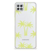 Samsung Galaxy A22 5G | TPU Case | Palmtrees - thumbnail