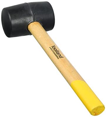 Rubberen hamer 500 gram Toolland