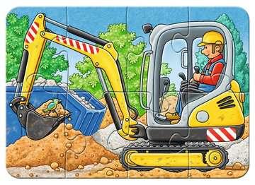 Ravensburger Mijn Eerste Puzzels puzzelset Op het werk - 2 + 4 + 6 + 8 stukjes