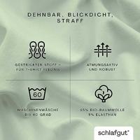 Schlafgut Schlafgut Pure Jersey Boxspring Hoeslaken S - 90x190 - 100x220 643 Green Light - thumbnail