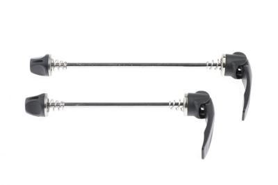 TranzX jd-qr06m wiel snelspannerset voor en achter m5x110/145 zwart