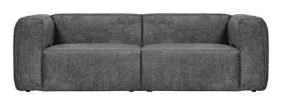 WOOOD 3,5-zits Bank 'Bean' Structure Velvet, kleur Cloud Sky