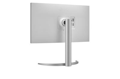 LG Display 27 inch wit 27UP85NP-W 16:9 UHD 4K 5ms 3840×2160 400cd/m2 2 x HDMI DP 2 x USB 3.0 USB Type-C FreeSync HP2x5W verstelbare standaard hoog Inc