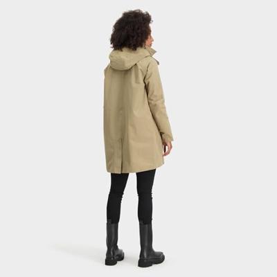 AGU Mac Regenjas Urban Outdoor Dames - Lead gray - S - Waterdicht - thumbnail