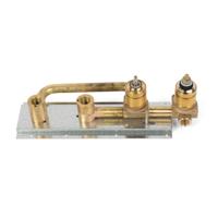 Badkraan Inbouw Bongio Squadra Thermostatisch 16 cm Uitloop met Handdoucheset en 2-Weg Omstel Mat Zwart Bongio - thumbnail