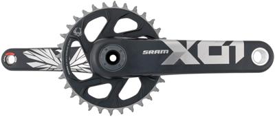 SRAM crankstel "x01 eagle" crankset x01 eagle 32t super boost+ 165mm