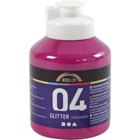 Creativ Company Acrylverf glitter voor kinderen - roze, 500ml - thumbnail