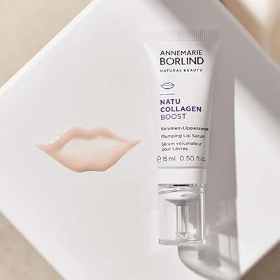 Borlind Natu collagen boost plum lip serum 15 Milliliter Borlind Natu collagen boost plum lip serum 15 Milliliter