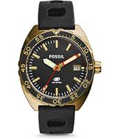 Horlogeband Fossil FS5050 Silicoon Zwart 22mm - thumbnail