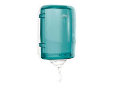 TORK 473167 Reflex™ Papierenhanddoekdispenser Kunststof Wit, Turquoise 1 stuk(s)