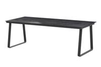 Konos Tafelframe Antracite met Ceramic Marble tafelblad 220 x 95 cm 4SO - 4so - thumbnail