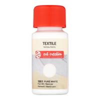 Talens art creation textiel fles 50ml puurwit 1001 - thumbnail
