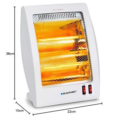 Kwarts Kachel Blaupunkt BP1004 800 W Grijs