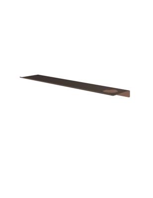 Hotbath &MORE Planchet - 60cm - inclusief bevestigings rails - 1 uitsparing - voor zeepdispenser of beker - Tuscan bronze SH060HTB