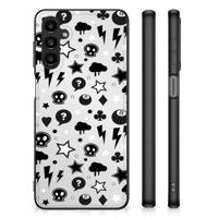 Telefoonhoesje Samsung Galaxy A14 5G Silver Punk - thumbnail