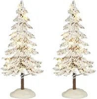 Luville General Snowy tree white lighted - thumbnail