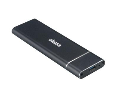 Akasa AK-ENU3M2-02 behuizing voor opslagstations M.2 SSD enclosure Zwart Akasa AK-ENU3M2-02 behuizing voor opslagstations M.2 SSD enclosure Zwart