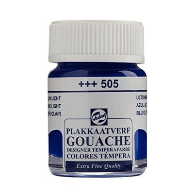 Talens Gouache Extra Fine Quality Fles 16 ml - Ultramarijn Licht 505