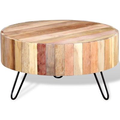 Salontafel massief gerecycled hout