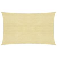 VidaXL Zonnezeil 160 g/m² 2,5x5 m hdpe beige - thumbnail