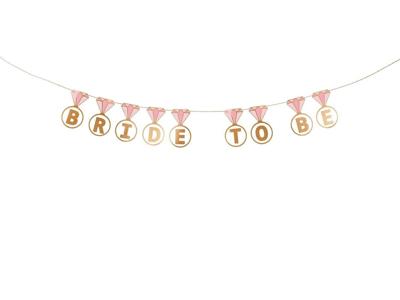 Banner Ringen 'Bride To Be' (2,5m)