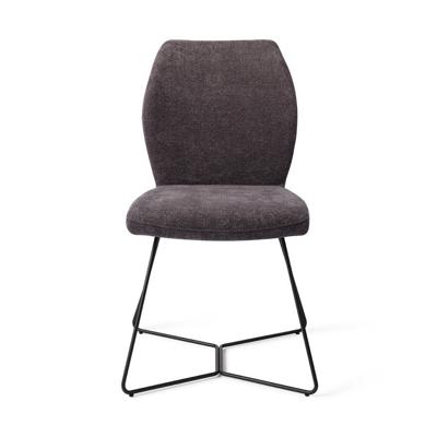 Jesper Home Eetkamerstoel 'Ikata' Beehive Black, kleur Almost Black