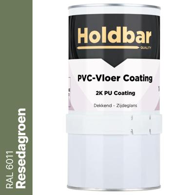 Holdbar PVC-Vloer Coating Resedagroen (RAL 6011) 1 Kg