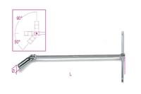 Beta 959 14-Bougiesleutel T-Handgreep - 009590009 - thumbnail