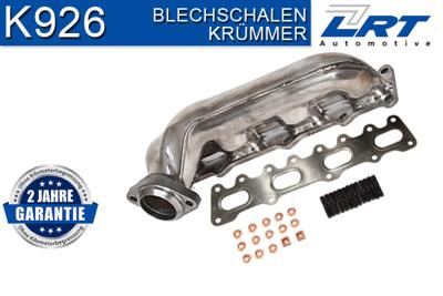 Spruitstuk, uitlaatsysteem K926