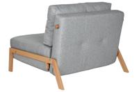 Sofa Home ESPRIT Grijs Natuurlijk Scandi - thumbnail