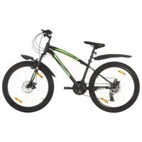 vidaXL Mountainbike 21 versnellingen 26 inch wielen 36 cm zwart - thumbnail
