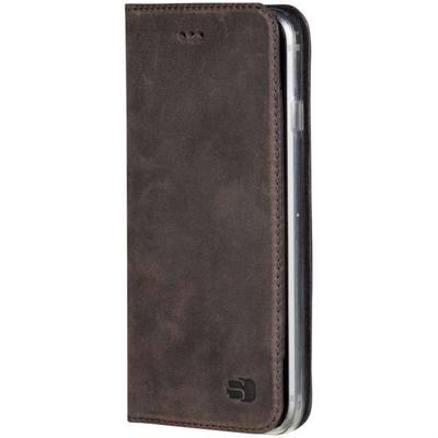 Senza Raw Leather Booklet Apple iPhone 6/6S Walnut Brown