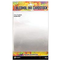 Ranger Ink Ranger • tim holtz alcohol inkt karton geborsteld zilver - thumbnail