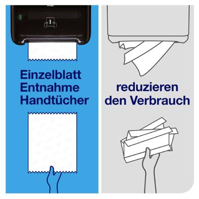 Handdoekrol tork h1 advanced 2laags 150m naturel Handdoekrol tork h1 advanced 2laags 150m naturel