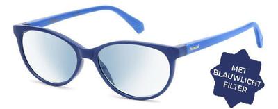 Leesbril Polaroid met blauwlichtfilter PLD0036-Blauw-+2.50 Leesbril Polaroid met blauwlichtfilter PLD0036-Blauw-+2.50