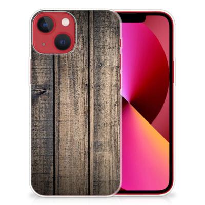 Apple iPhone 13 | Bumper Hoesje | Steigerhout