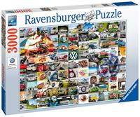 99 VW Bulli Moments (3000 Stukjes) - Puzzel;Puzzel (4005556160181) - thumbnail
