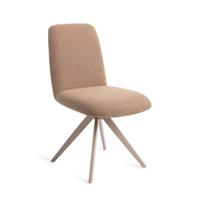 Jesper Home Draaibare Eetkamerstoel 'Taiwa' Turn Beige, kleur Whisper Wheat - thumbnail