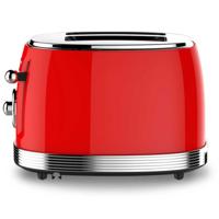 SOGO Human Technology Broodrooster Controlelampje, Toastfunctie Rood (metallic) - thumbnail