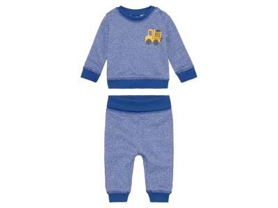 lupilu Baby joggingpak (50/56, Blauw/grijs)