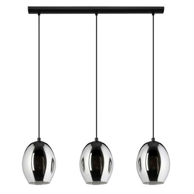 Eglo 3-lichts hanglampCadaques zwart - 780481