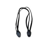 Kgs Snelbinders triobinder 28 inch elastaan zwart 65 cm - thumbnail