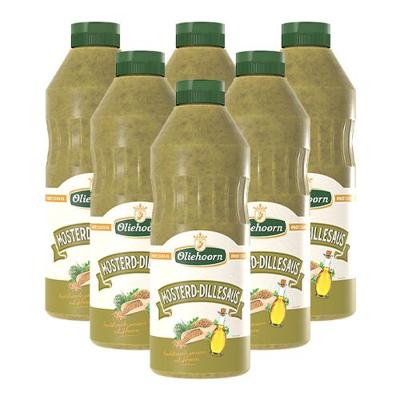 Oliehoorn - Mosterd Dillesaus - 6x 900ml