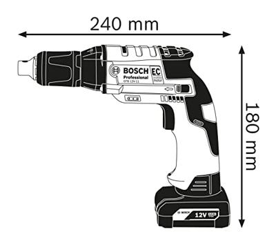 Bosch Professional GTB 12V-11 Accu Droogbouwschroevendraaier 12V 2.0Ah - 06019E4007