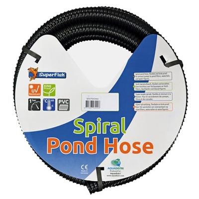 Superfish Spiraalslang zwart Ø20mm L10m