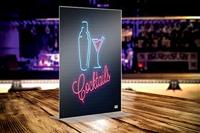 Nobo Premium Plus acryl informatiebord, met voet, ft A4 - thumbnail