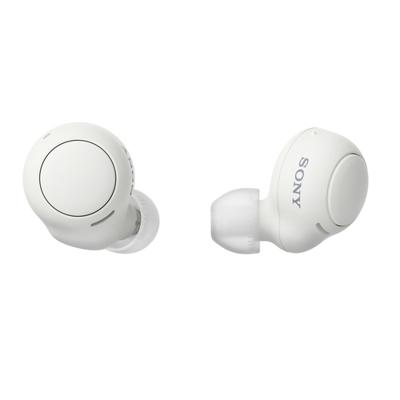 Sony WF-C500 Volledig draadloze oordopjes (tot 20 uur batterijduur met oplaadcase, compatibel met Voice Assistant, ingebouwde microfoon voor telefoongesprekken, Bluetooth) Wit