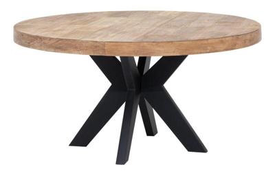 DTP Home Ronde Eettafel 'Darwin' Teakhout, 150cm DTP Home Ronde Eettafel 'Darwin' Teakhout, 150cm